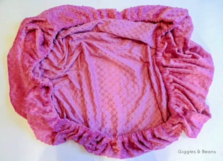 How to Make a Fitted Crib Sheet Tutorial Soft Minky Crib Sheet Tutorial