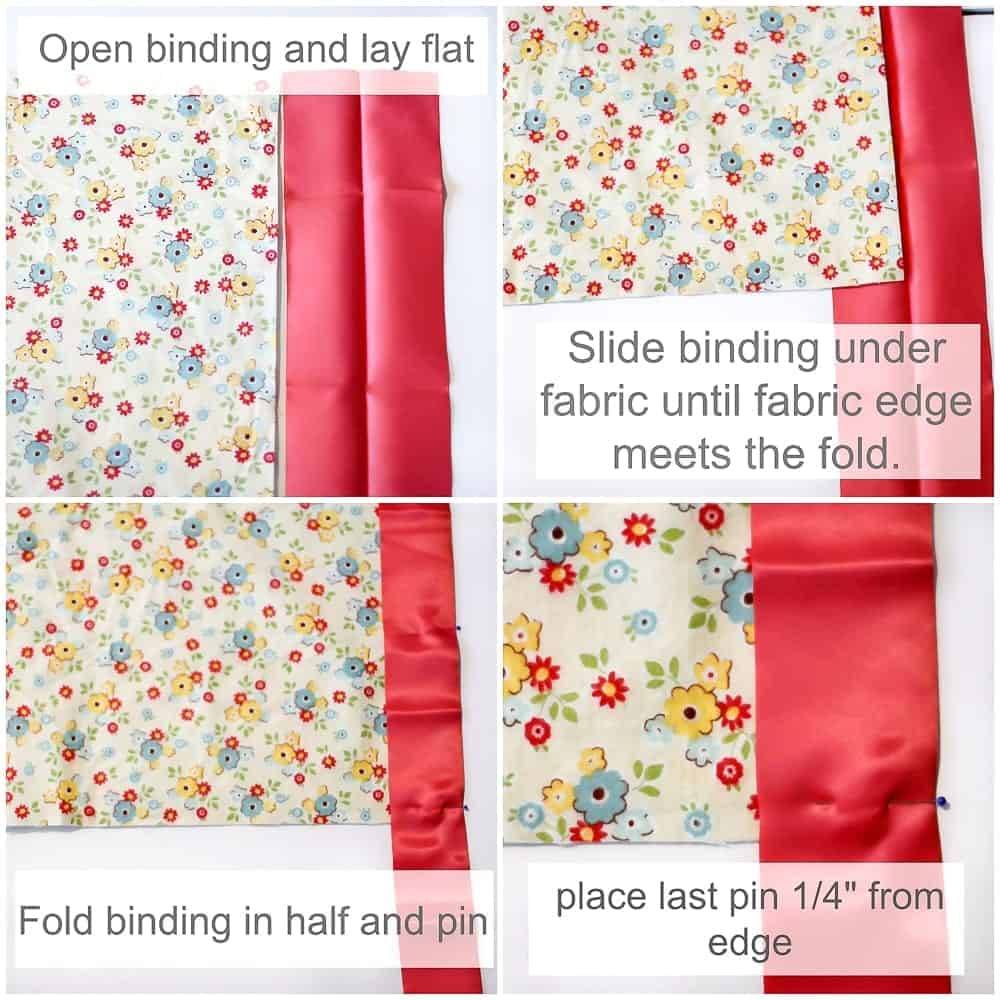 Stitching With 2 Strings: Tutorial: Satin Binding on a Baby Blanket