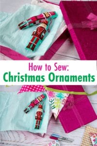 how to sew christmas ornaments