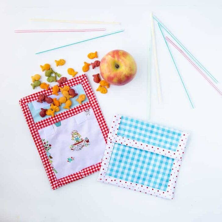 DIY Reusable Snack Bag Tutorial & Happy Earth Day!