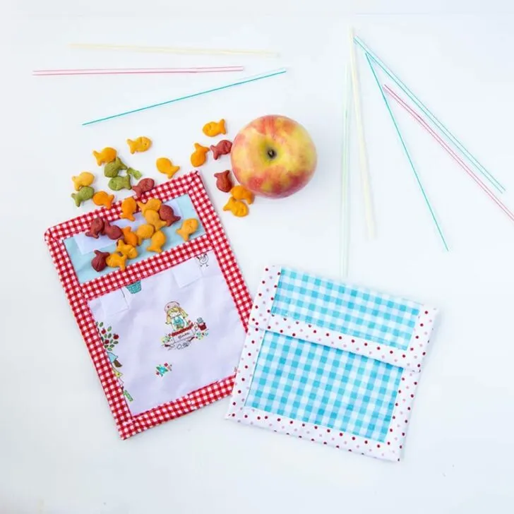 DIY Reusable Snack Bag Tutorial & Happy Earth Day!