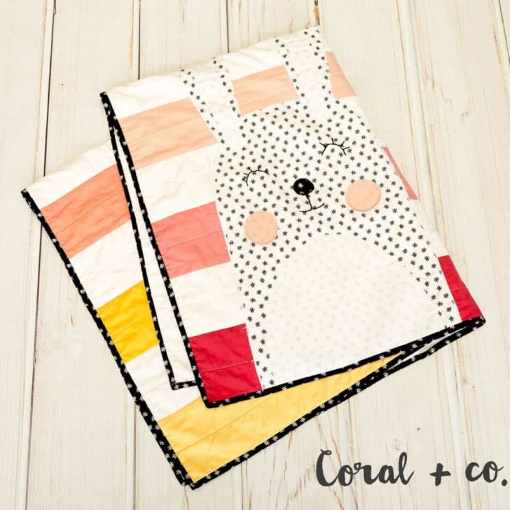 Modern Baby Quilt Pattern – A Modern Ombre Quilt