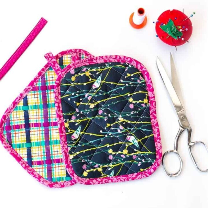 FREE Quilted Potholder Pattern