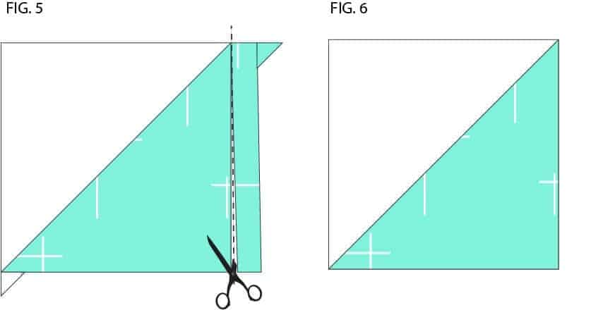 Half Square Triangles 4 At A Time With Chart For Easy Reference