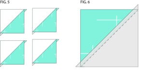how-to-make-4-half-square-triangles-at-a-time