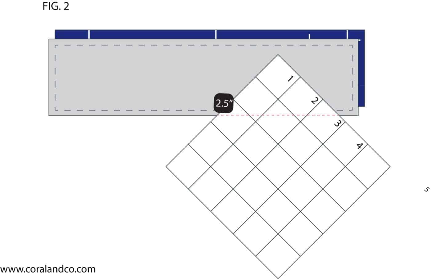 half-square-triangle-tube-method