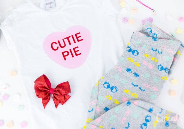 Download Valentines Day Conversation Heart T-shirt svg cut files by Coral + Co-4 - Coral + Co.