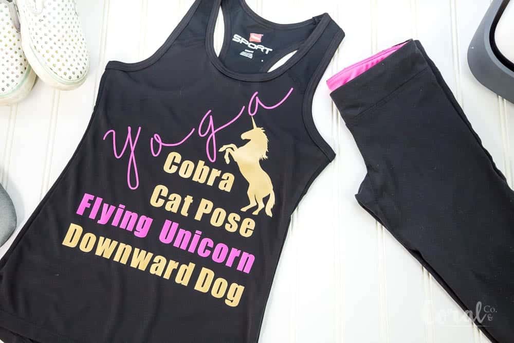 flying-unicorn-yoga-pose-cricut-iron-on