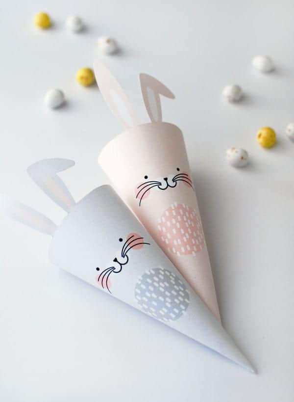 easter-bunny-treat-cone