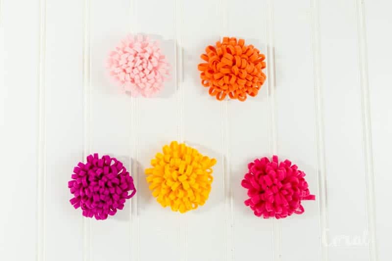 Simplicity Felt Flowers with Cricut Maker - Eclectic Momsense