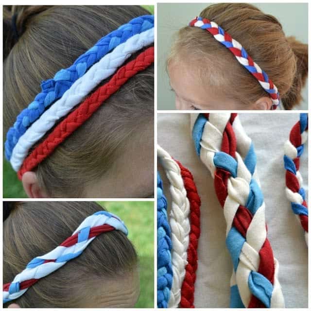 4th-of-july-knit-headbands-from-a-t-shirt