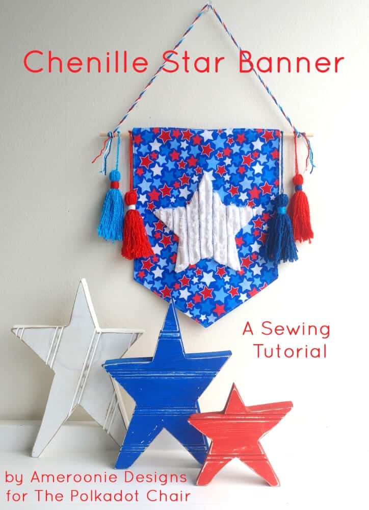 chenille-star-banner-tutorial-polka-dot-chair