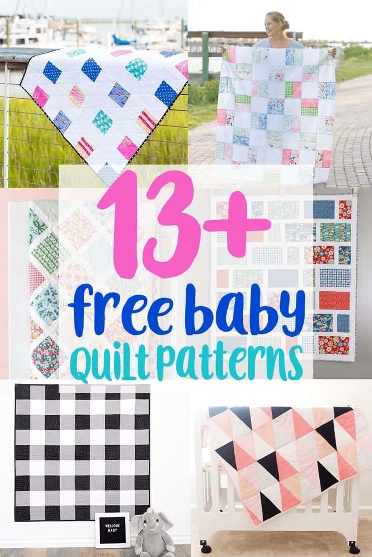 Free Pattern: Easy Charm Baby Quilt