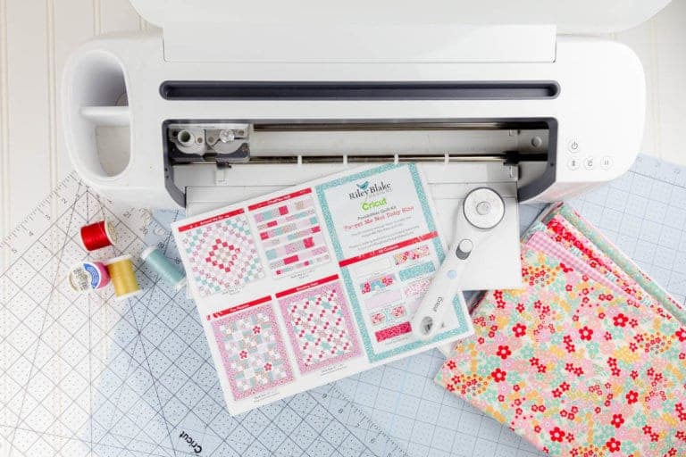 Tips for Cutting Your Cricut Maker Quilt Kit Baby Quilt Pattern + Riley