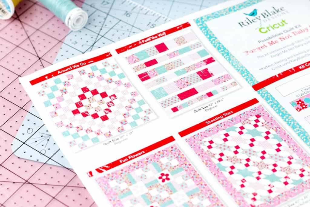 Tips for Cutting Your Cricut Maker Quilt Kit Baby Quilt Pattern + Riley