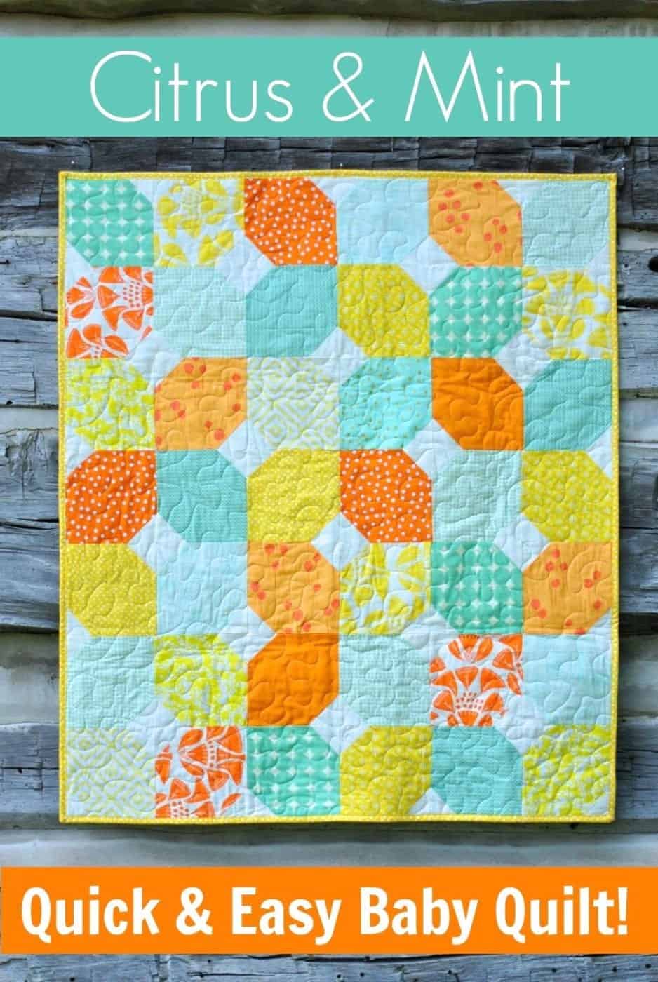 13+ Free Baby Quilt Patterns to Sew - Charming Baby Quilt Patterns