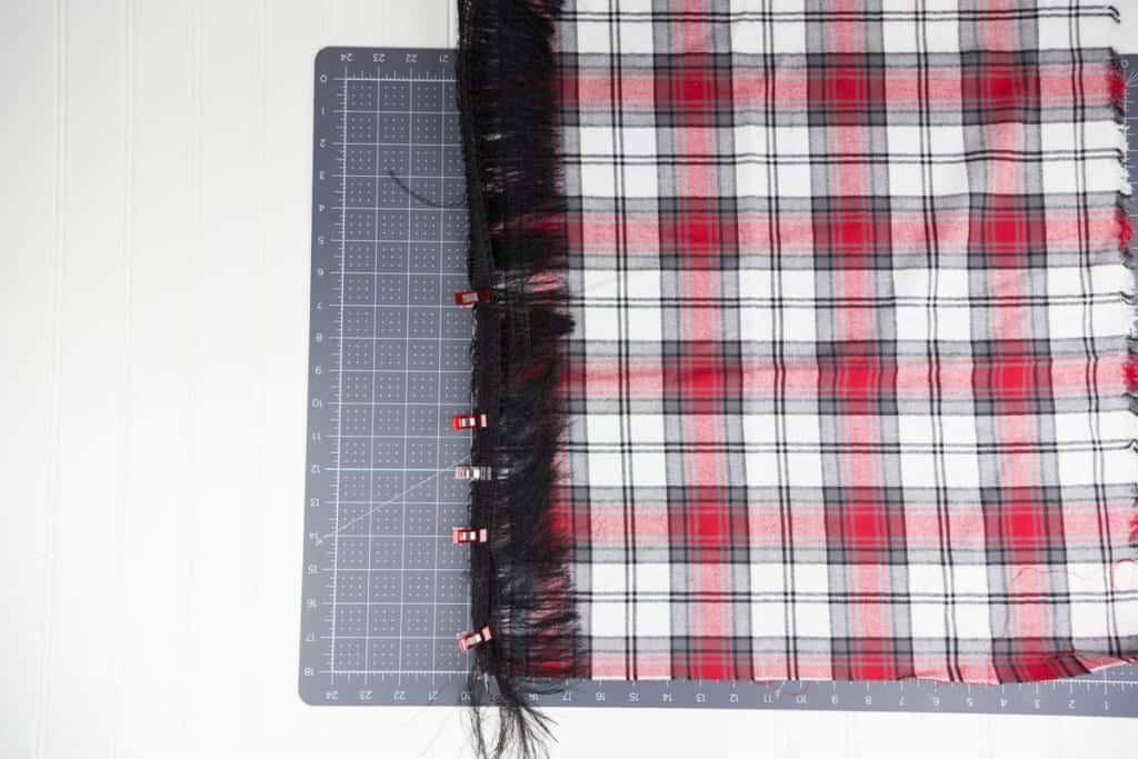 How to Make a DIY Infinity Scarf Tutorial + Flannel Fringed Cowl ...