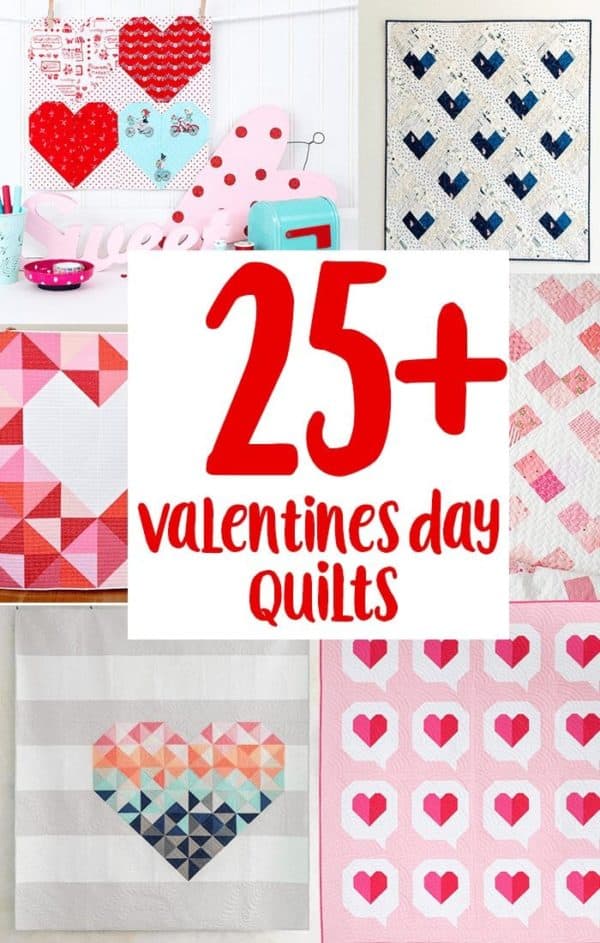 Quilt valentine finishes finish second week today 25+ Valentine Quilt Patterns You will love to Sew!