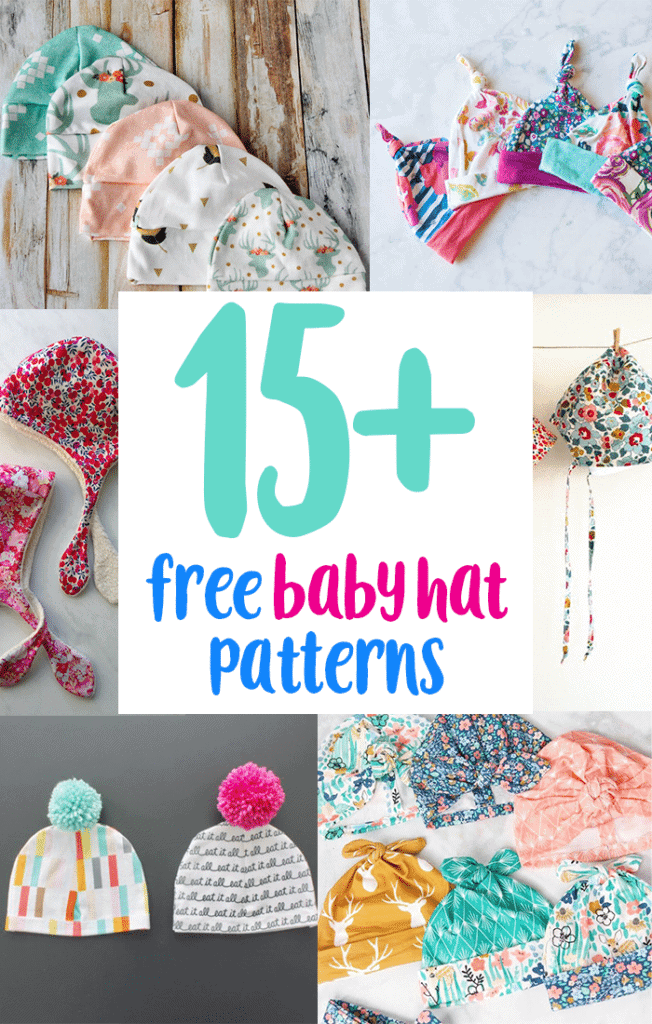 15+ Free Baby Hat Sewing Patterns and Tutorials to Make