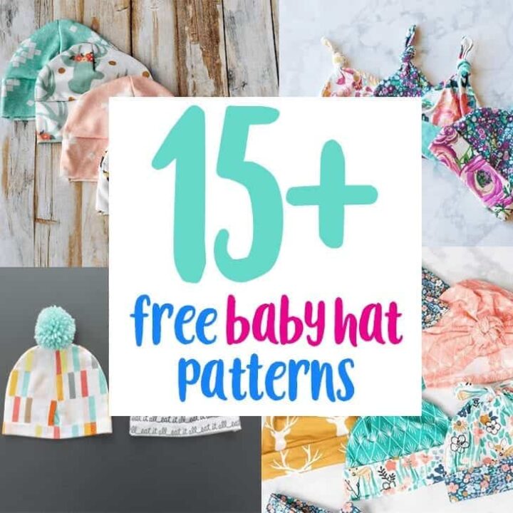 15+ Free Baby Hat Sewing Patterns and Tutorials to Make