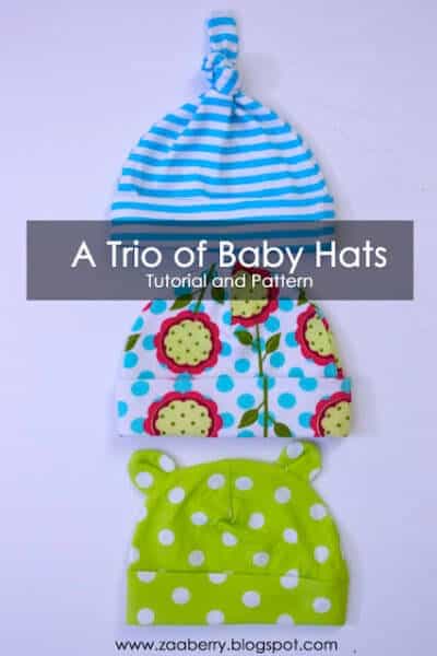 15+ Free Baby Hat Sewing Patterns and Tutorials to Make