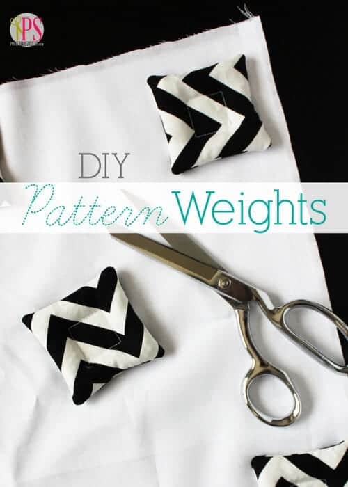 DIY Sewing Pattern Weights – Beginner Sewing Projects