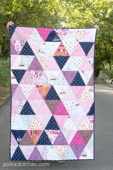 13+ Free Triangle Quilt Patterns for Beginners - Coral + Co.