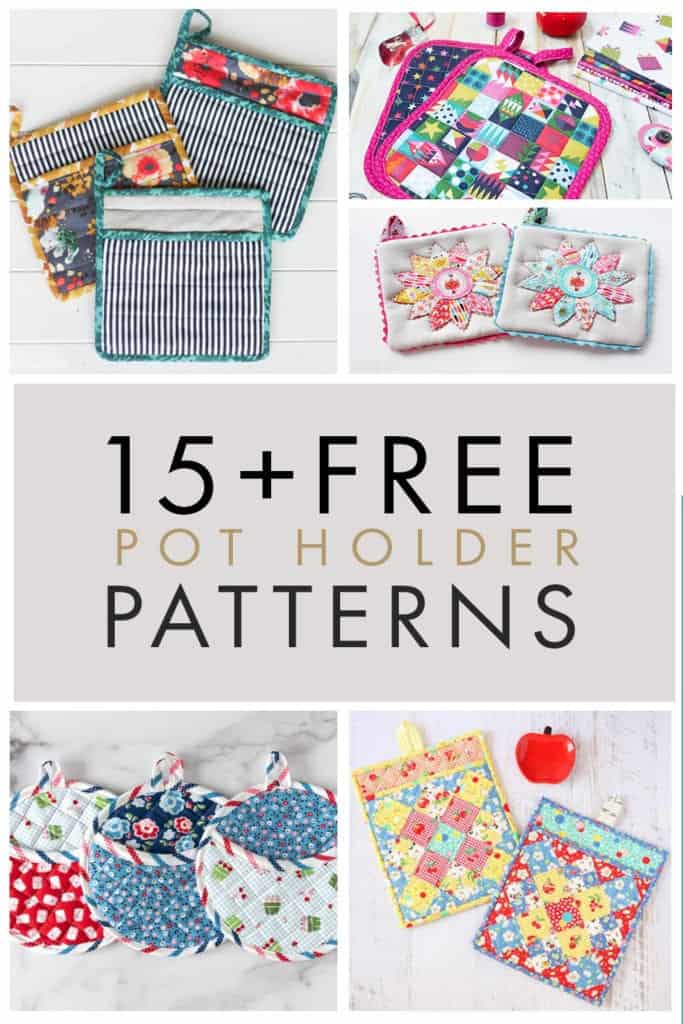 15+ Pot holders to Sew - Coral + Co.