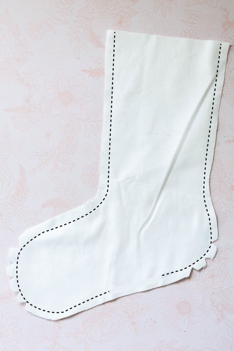 Quilted Christmas Stocking Sewing Pattern Coral + Co.