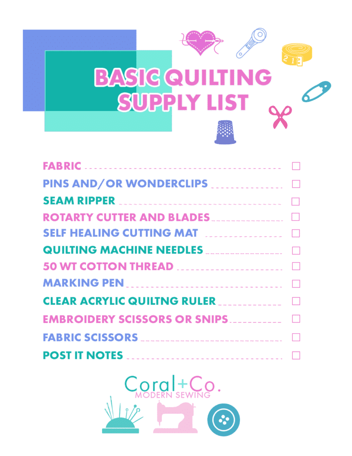 Quilting Supplies for Beginners Everything You Need to Get Started