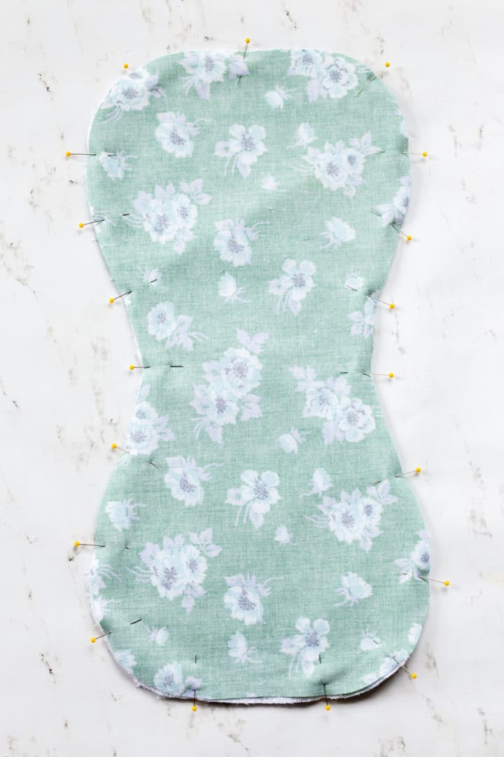 Baby Burp Cloth Pattern - FREE in 3 Styles - Coral + Co.