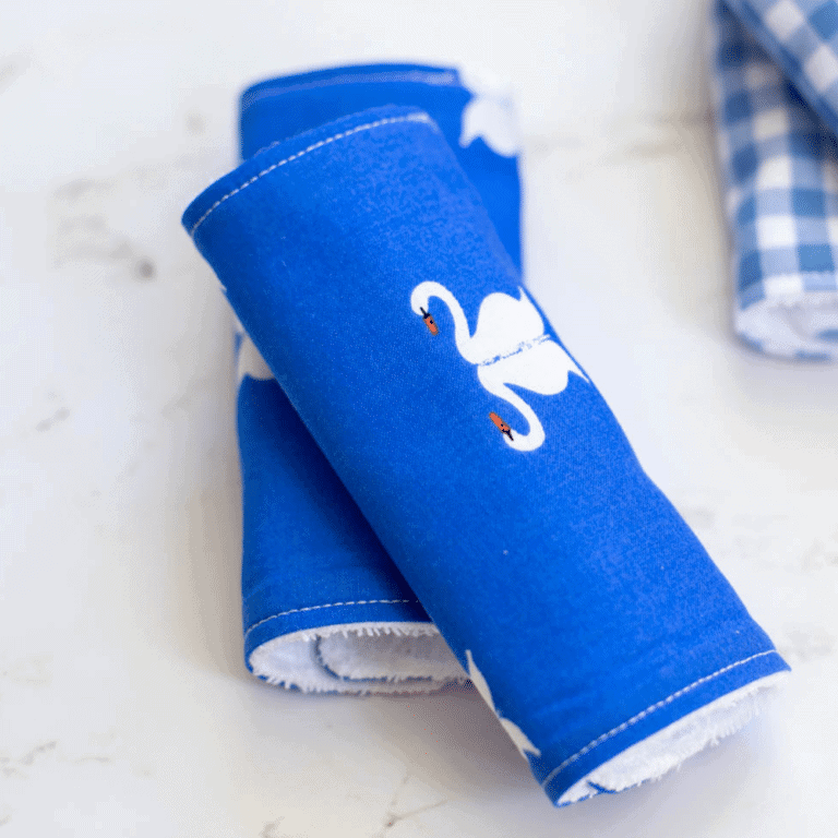 How to Make Baby Car Seat Strap Covers DIY with FREE Pattern Coral + Co.