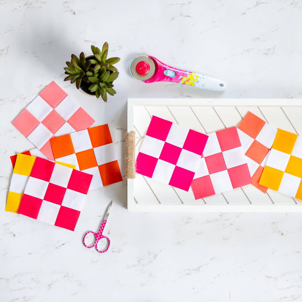 nine patch quilt block sizes