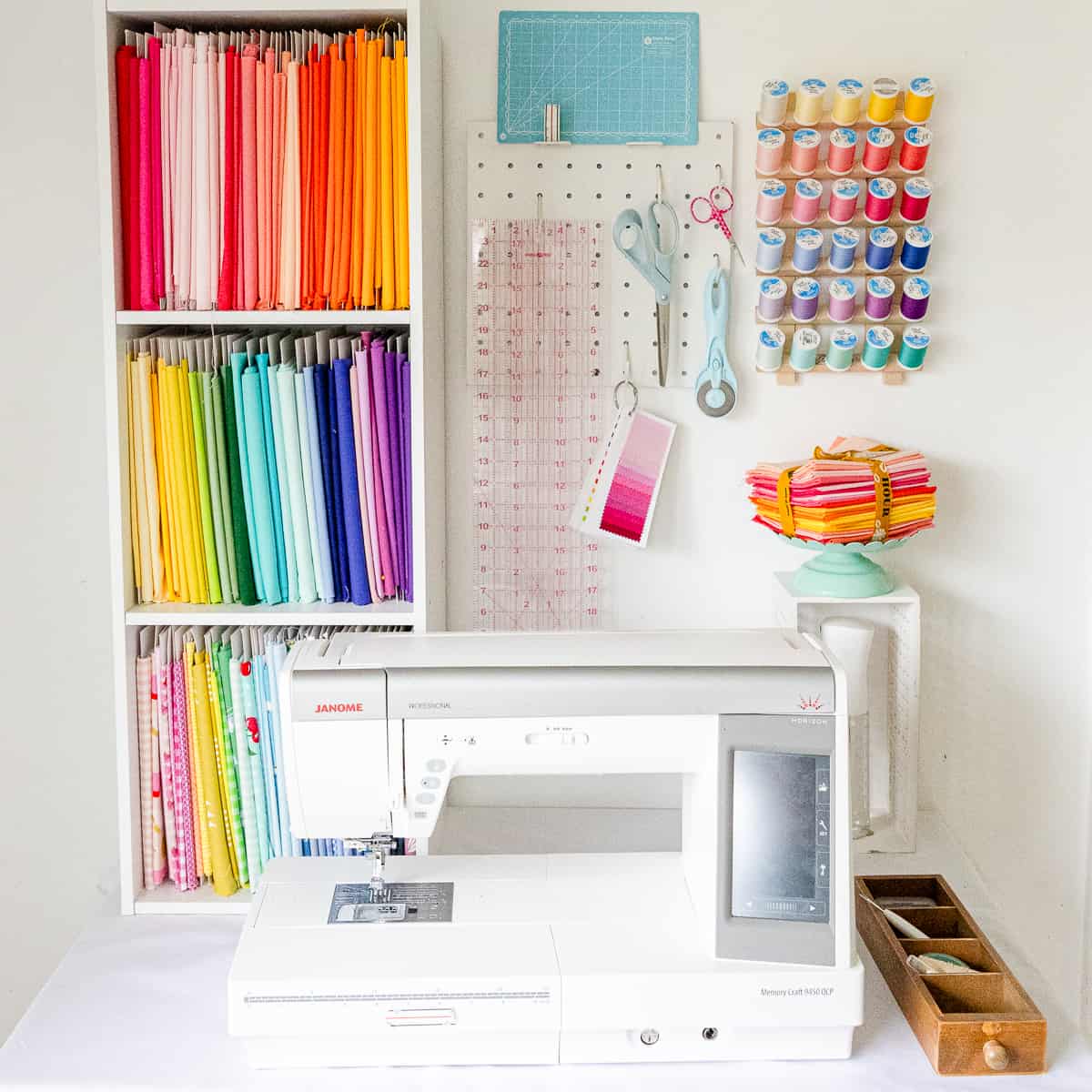 small-sewing-space-machine-on-table-with-pegboard