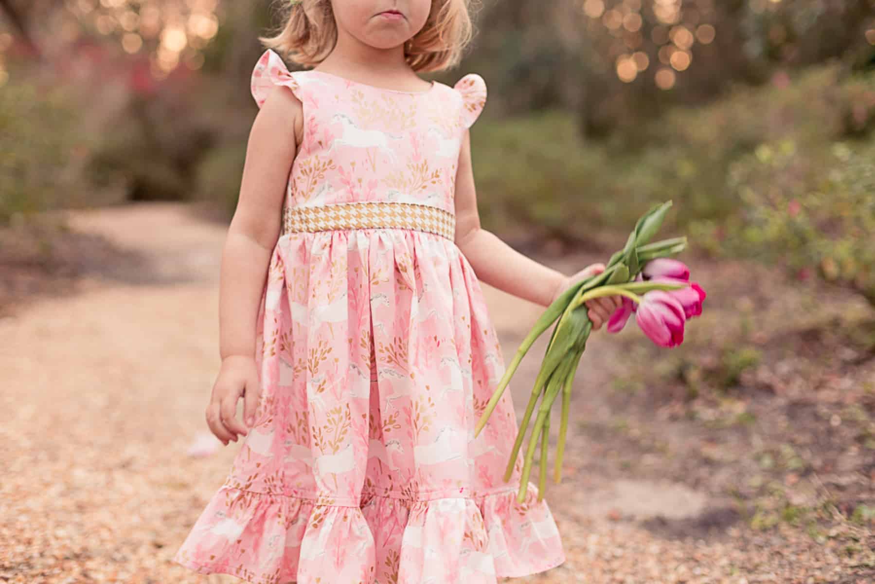 Girls Valentine's Day Dresses - Patterns From The Simple Life Pattern ...